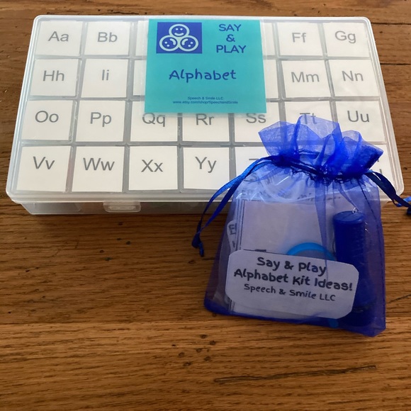 Mini Object Alphabet Kit - Portable Alphabet Kit - Picture 5 of 5